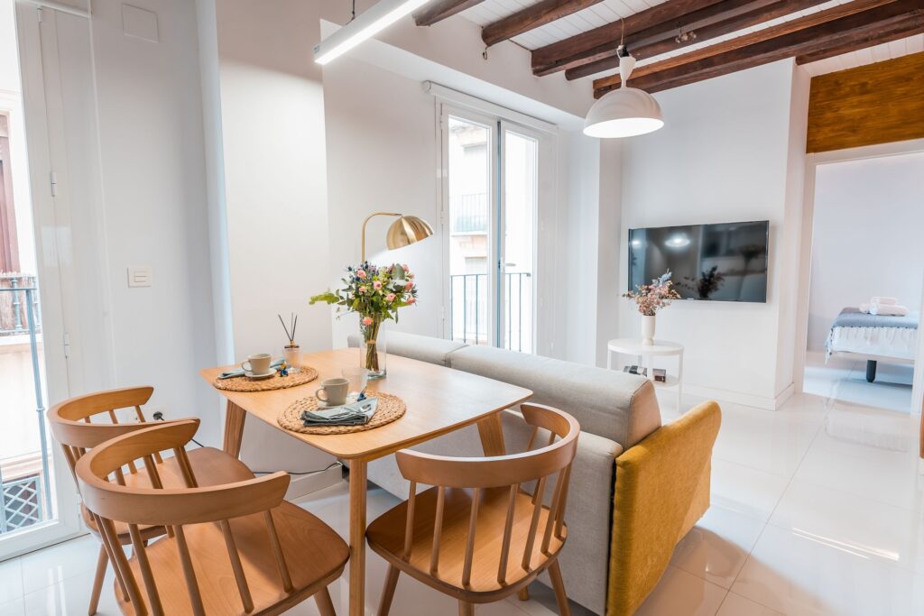 Salón del Apartamento Turístico Quality Homes Eme Suites en Granada