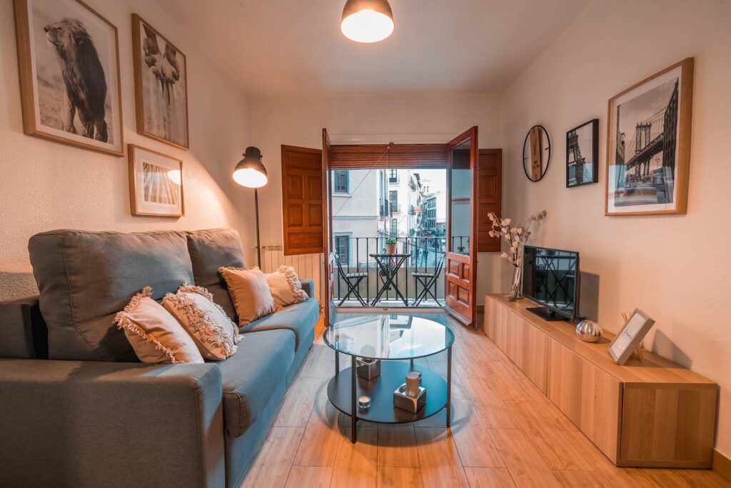 Salón del Apartamento Turístico Quality Homes Granada Centro en Granada