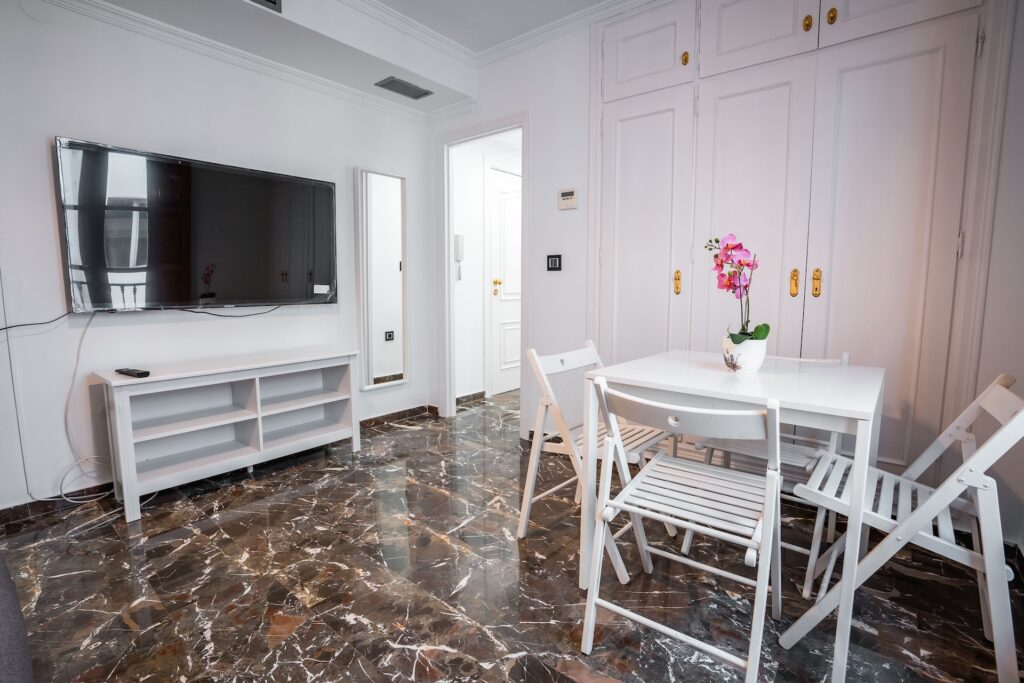 Salón del Apartamento Turístico Quality Homes Ayuntamiento en Granada