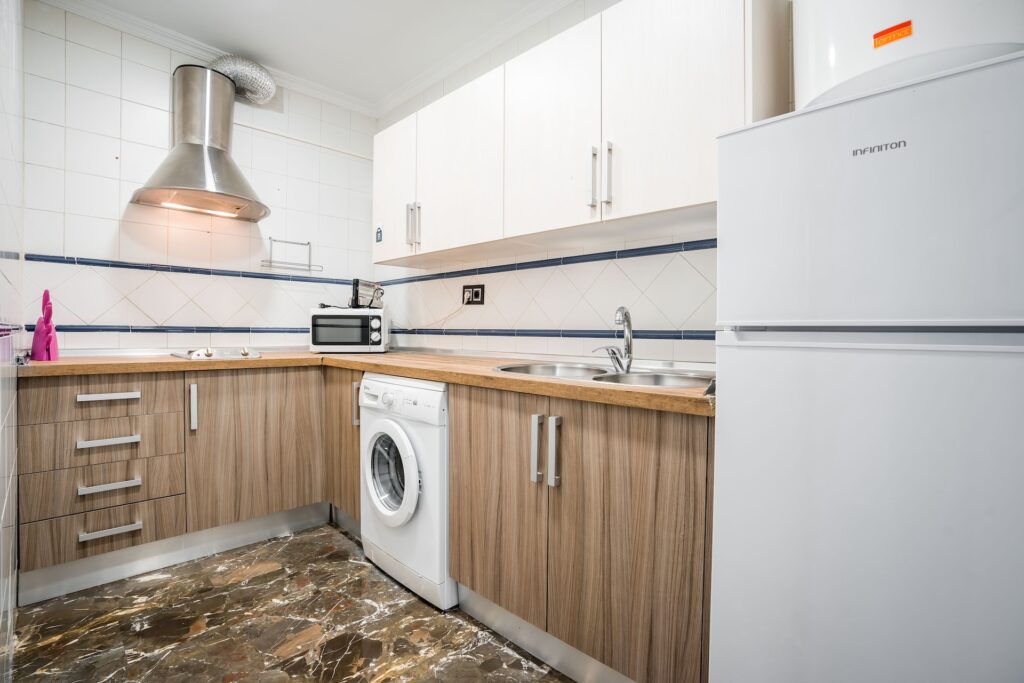 Cocina del Apartamento Turístico Quality Homes Ayuntamiento en Granada