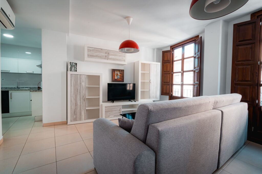 Salón del Apartamento Turístico Quality Homes Elvira en Granada