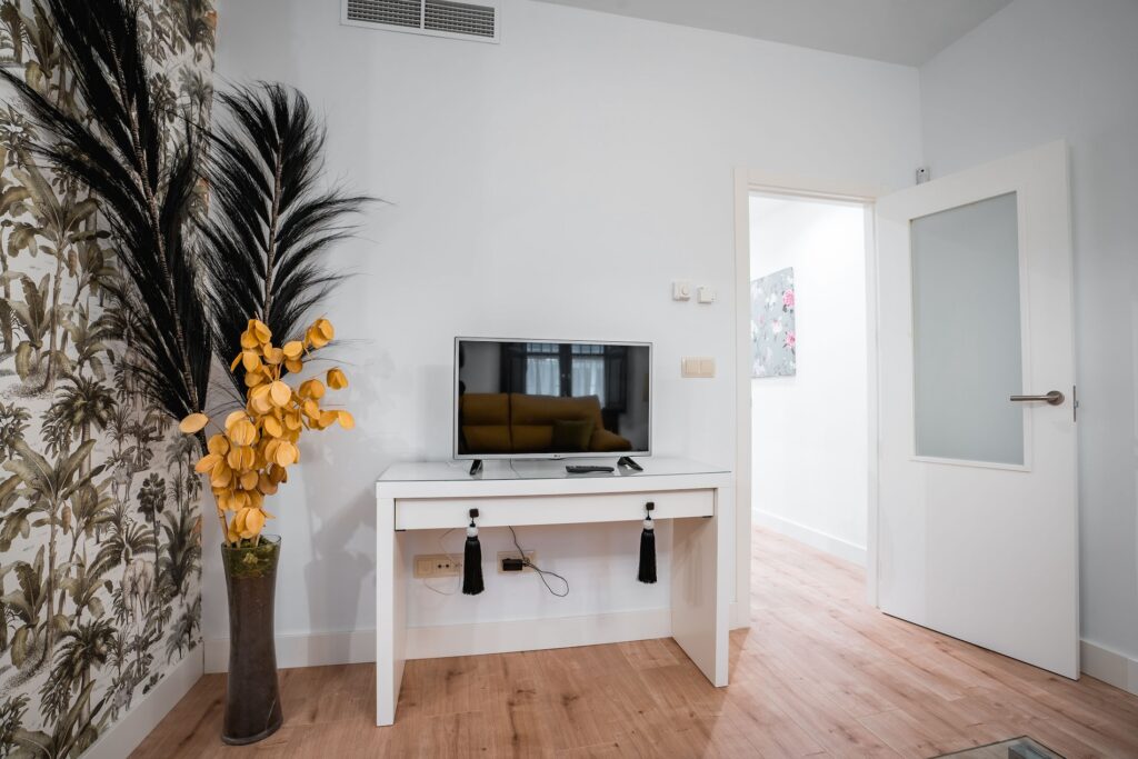 Televisión del Apartamento Turístico Quality Homes Plaza de la Trinidad en Granada