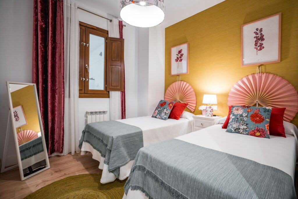 Dormitorio del Apartamento Turístico Quality Homes Plaza de la Trinidad en Granada