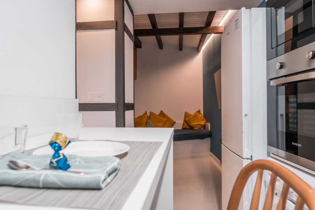 Cocina del Apartamento Turístico Quality Homes Granada Eme Suites en Granada