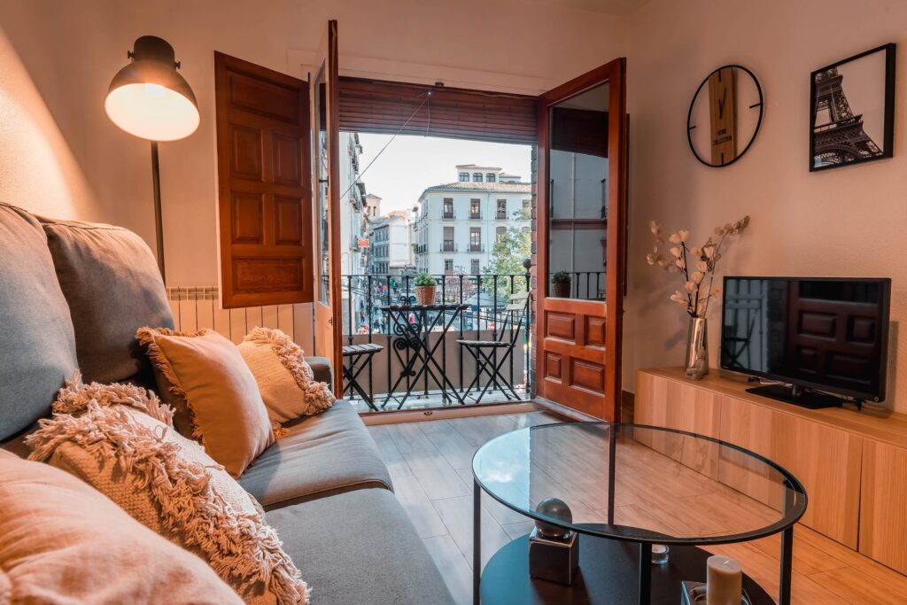 Salón del Apartamento Turístico Quality Homes Granada Centro en Granada