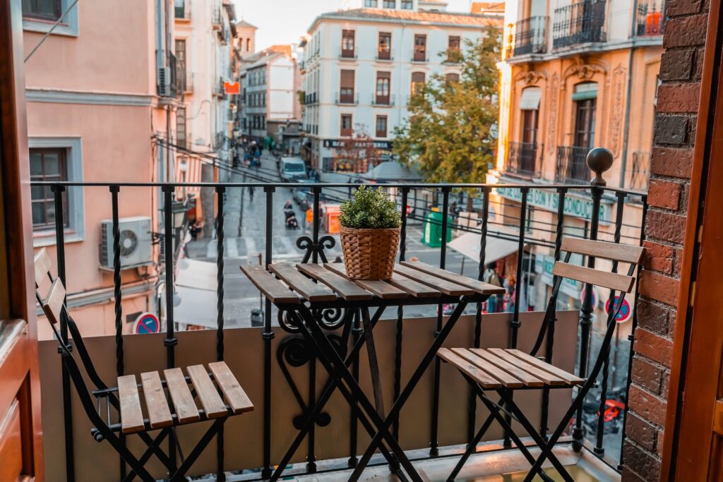 Terraza del Apartamento Turístico Quality Homes Granada Centro en Granada