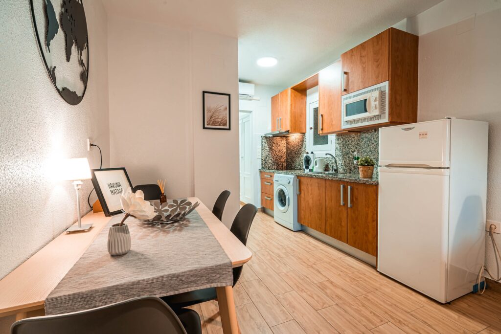 Cocina del Apartamento Turístico Quality Homes Granada Centro en Granada