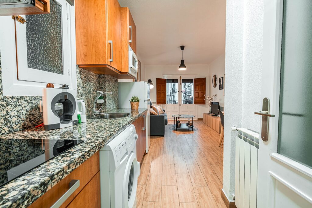 Cocina del Apartamento Turístico Quality Homes Granada Centro en Granada