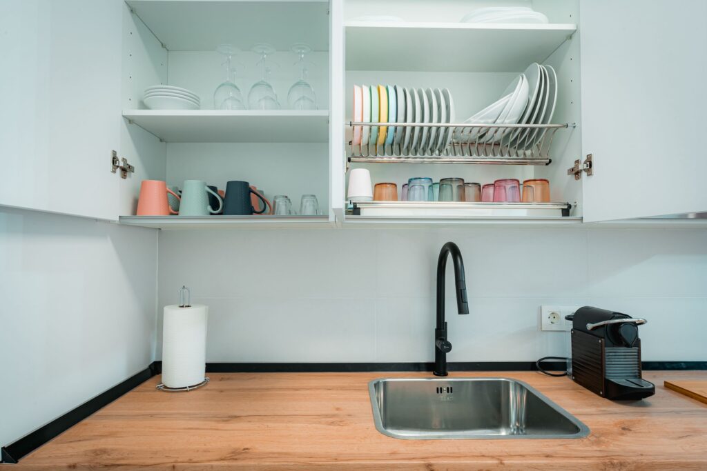 Cocina del Apartamento Turístico Quality Homes La Casa de los Colores en Granada