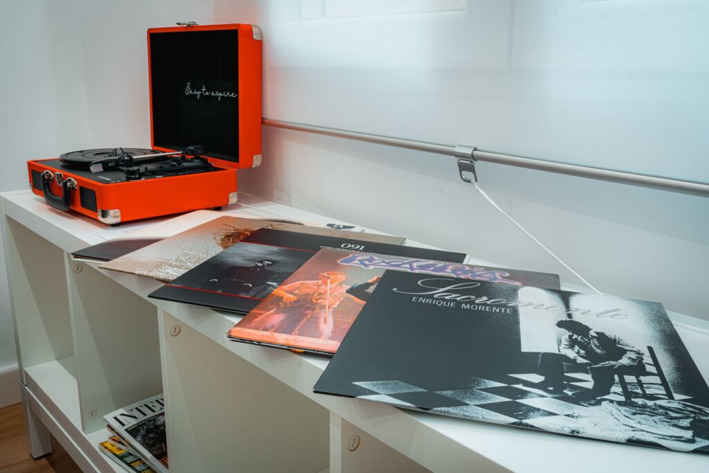 Tocadiscos del Apartamento Turístico Quality Homes La Casa de los Colores en Granada