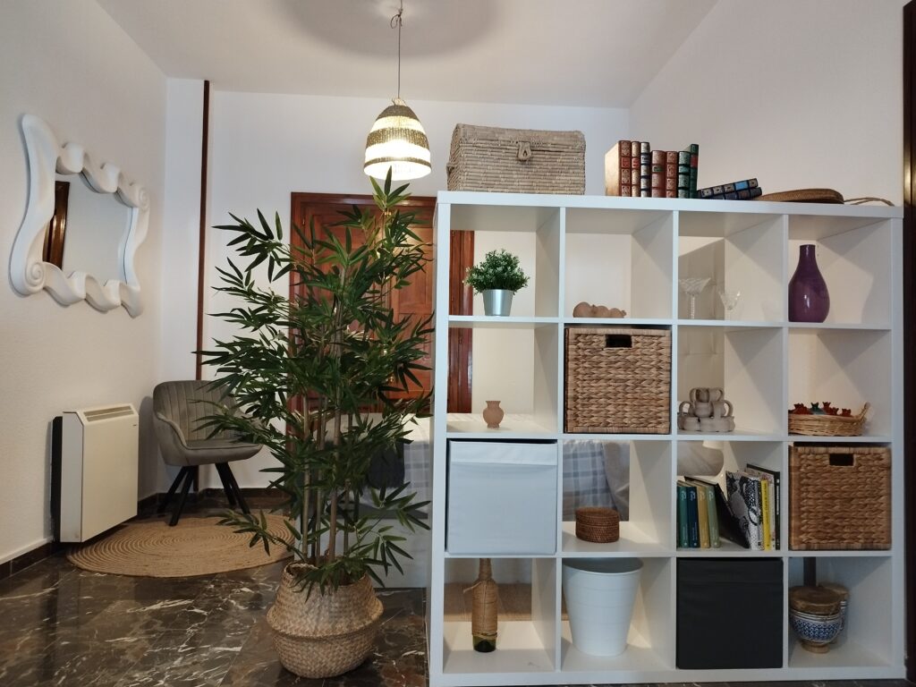 Salón del Apartamento Turístico Quality Homes Gran Vía en Granada