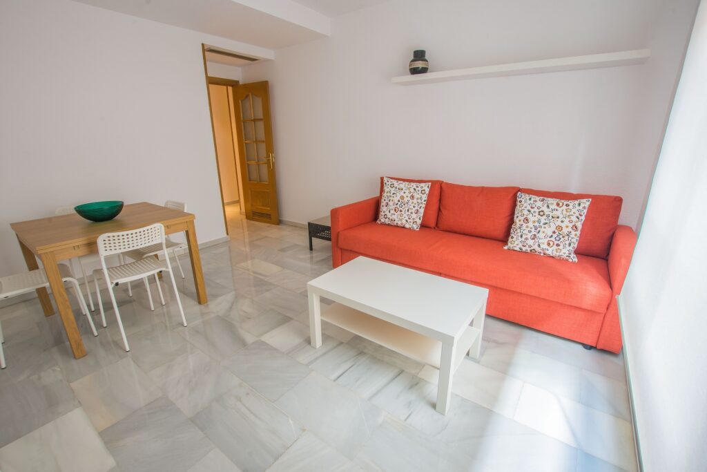 Salón del Apartamento Turístico Quality Homes Puerta Real en Granada