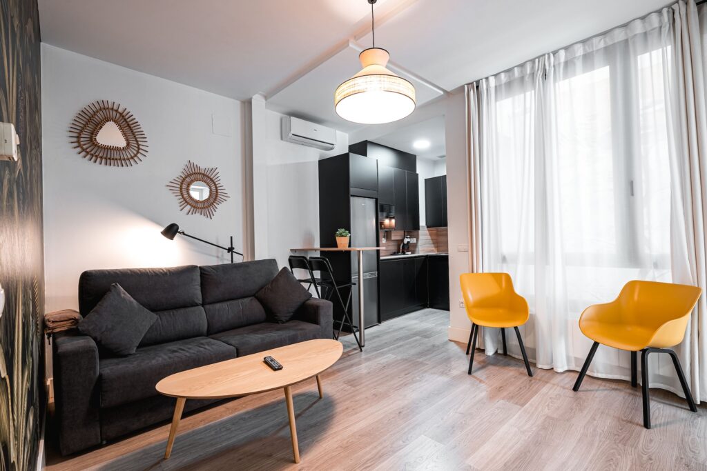 Salón del Apartamento Turístico Quality Homes Realejo Varela en Granada