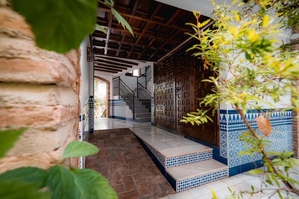 Escalera del Apartamento Turístico Quality Homes Caldelería Vieja en Granada