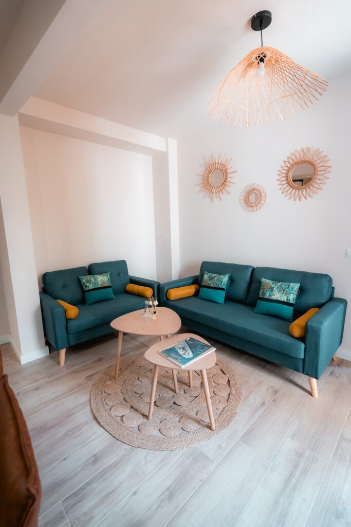 Salón del Apartamento Turístico Quality Homes Caldelería Vieja en Granada