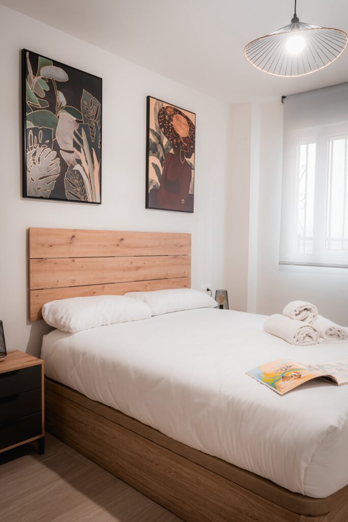 Dormitorio del Apartamento Turístico Quality Homes Hornillo de la Cartuja en Granada