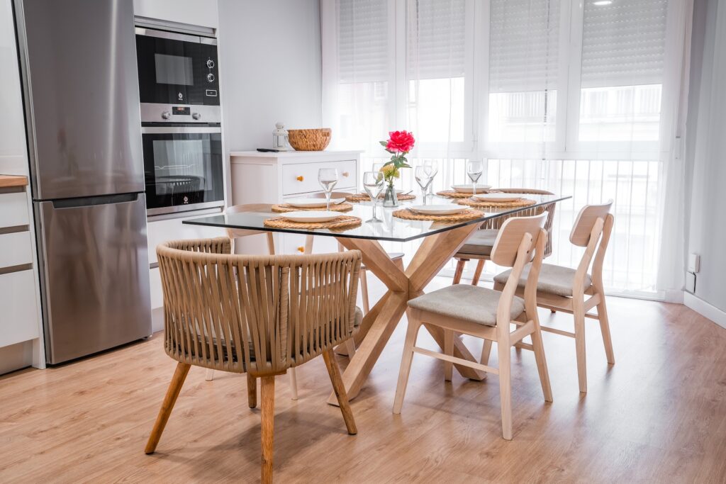 Comedor de Apartamento Turístico Quality Homes Estación en Granada