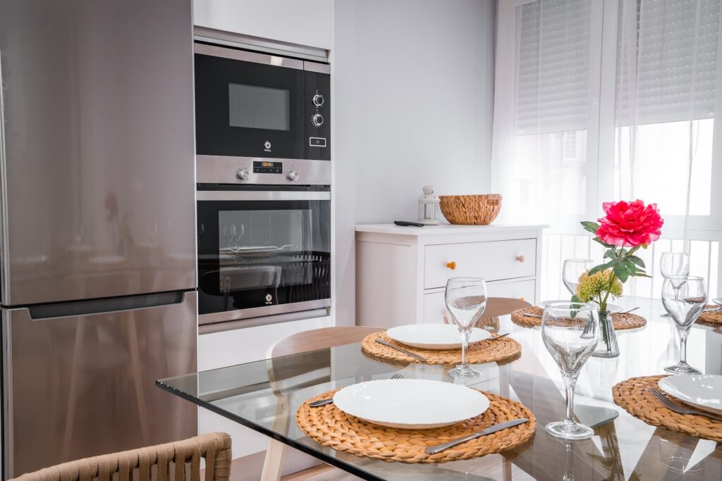 Comedor de Apartamento Turístico Quality Homes Estación de tren en Granada