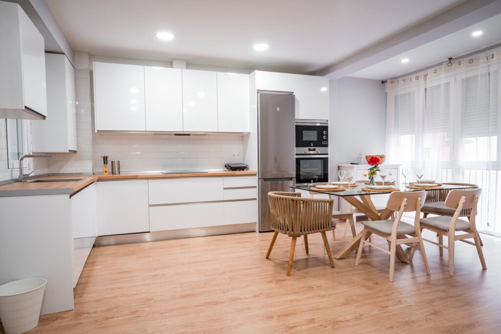 Cocina de Apartamento Turístico Quality Homes Estación de tren en Granada