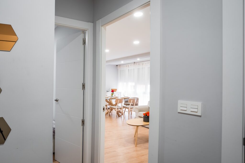 Vistas del salón de Apartamento Turístico Quality Homes Estación de tren en Granada