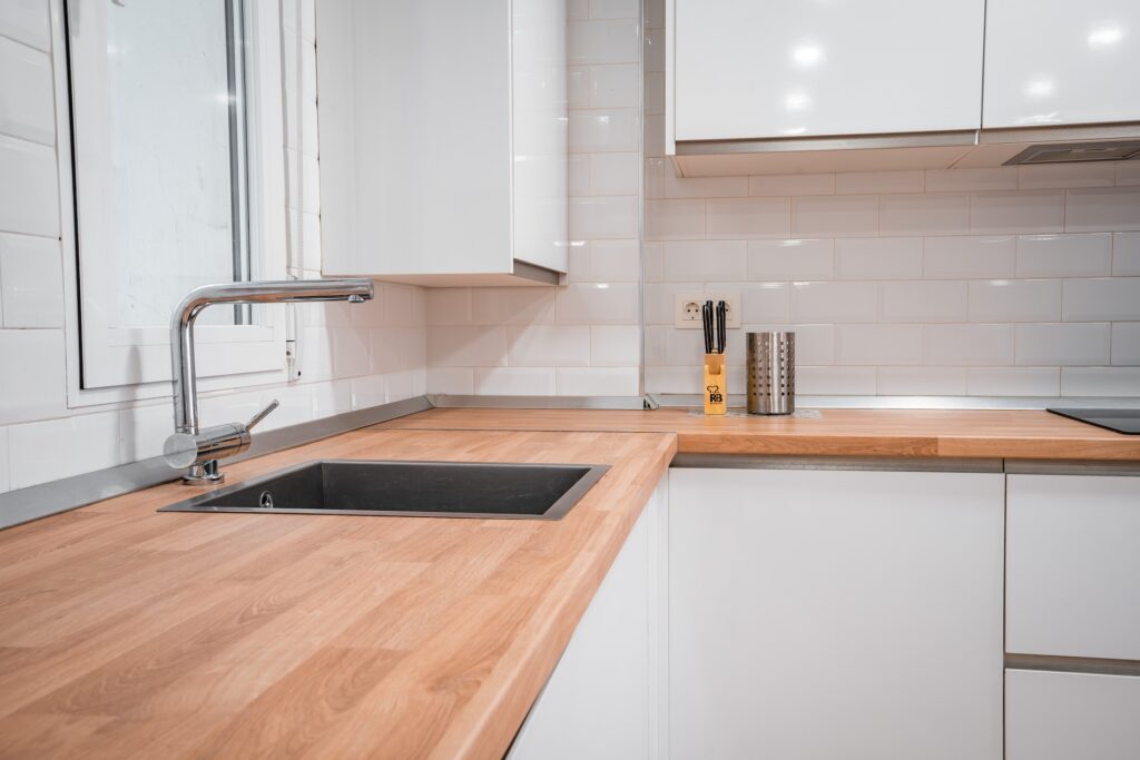 Cocina de Apartamento Turístico Quality Homes Estación de tren en Granada